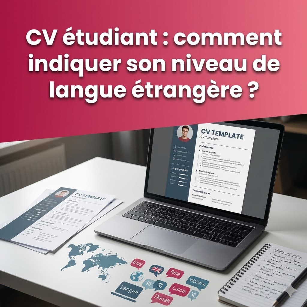 CV étudiant : comment indiquer son niveau de langue étrangère ?