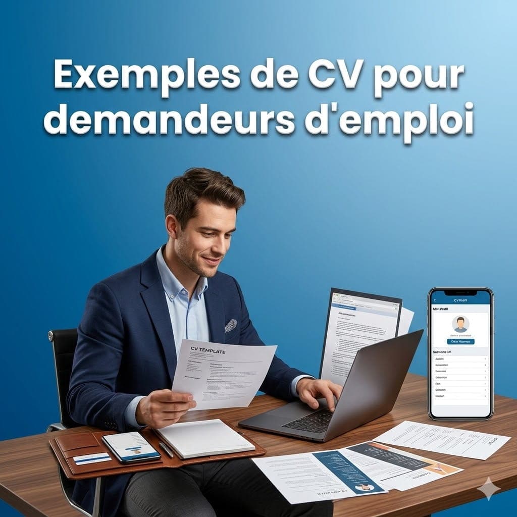 Exemples de CV pour demandeurs d'emploi à télécharger | Modèles Word Gratuits