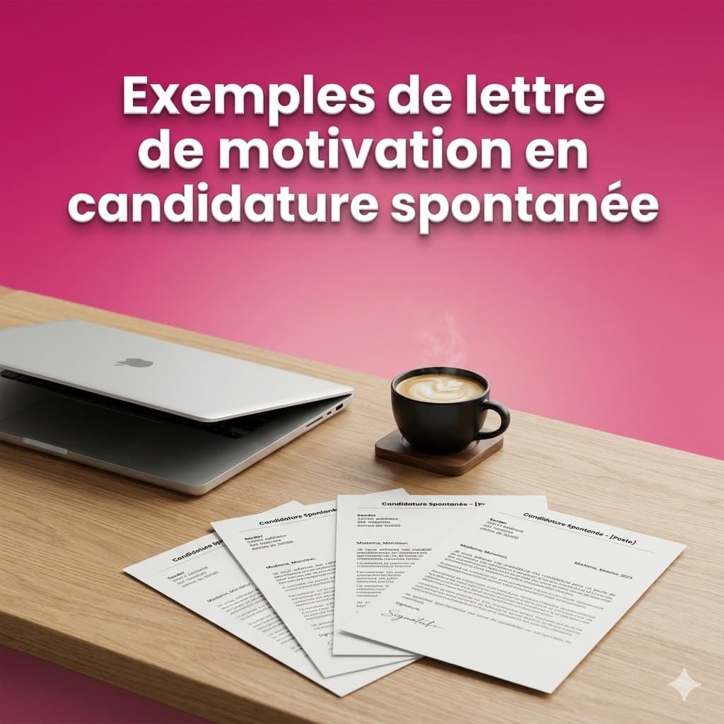 Une candidature spontanée